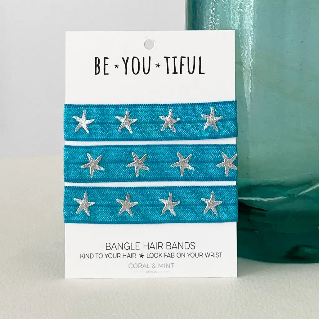Be-You-Tiful Teal Bangle Bands