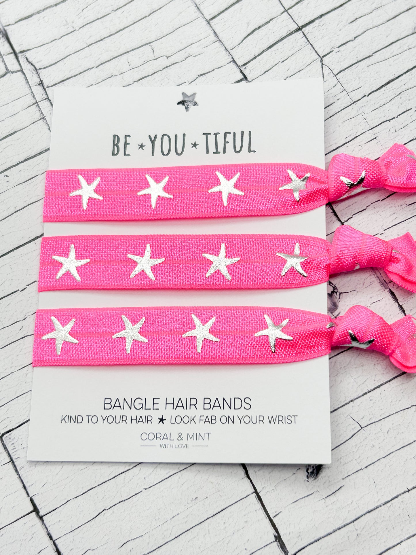 Be-You-Tiful Pink Bangle Bands