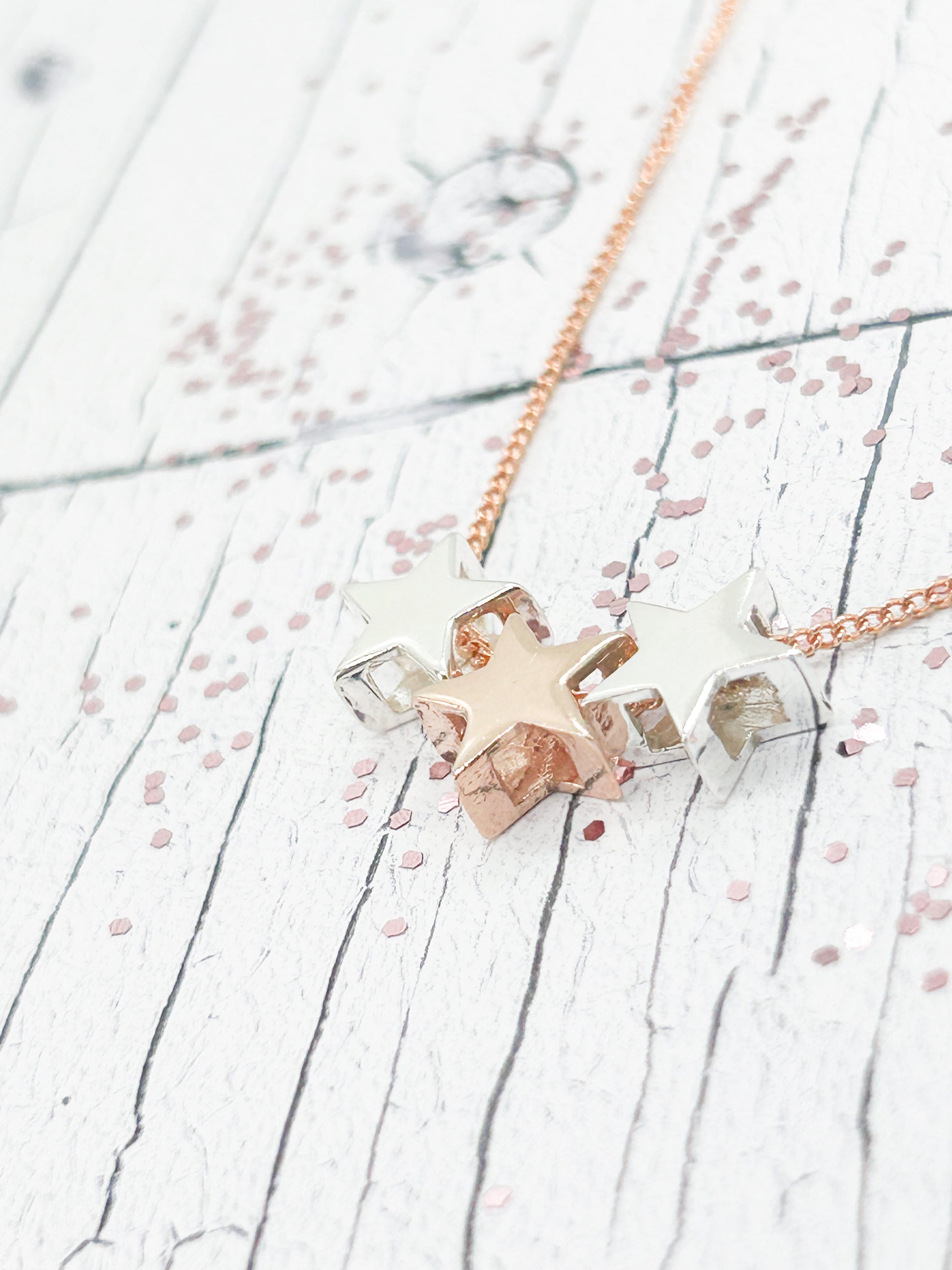 Rose gold plated chain - Eve & Flamingo