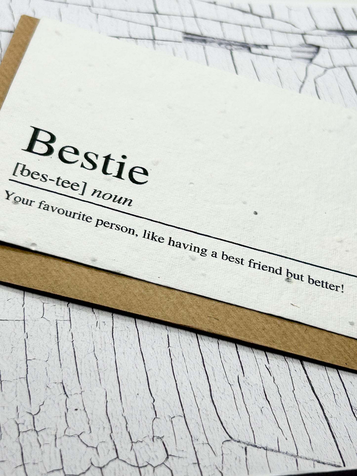 Bestie card - Eve & Flamingo 