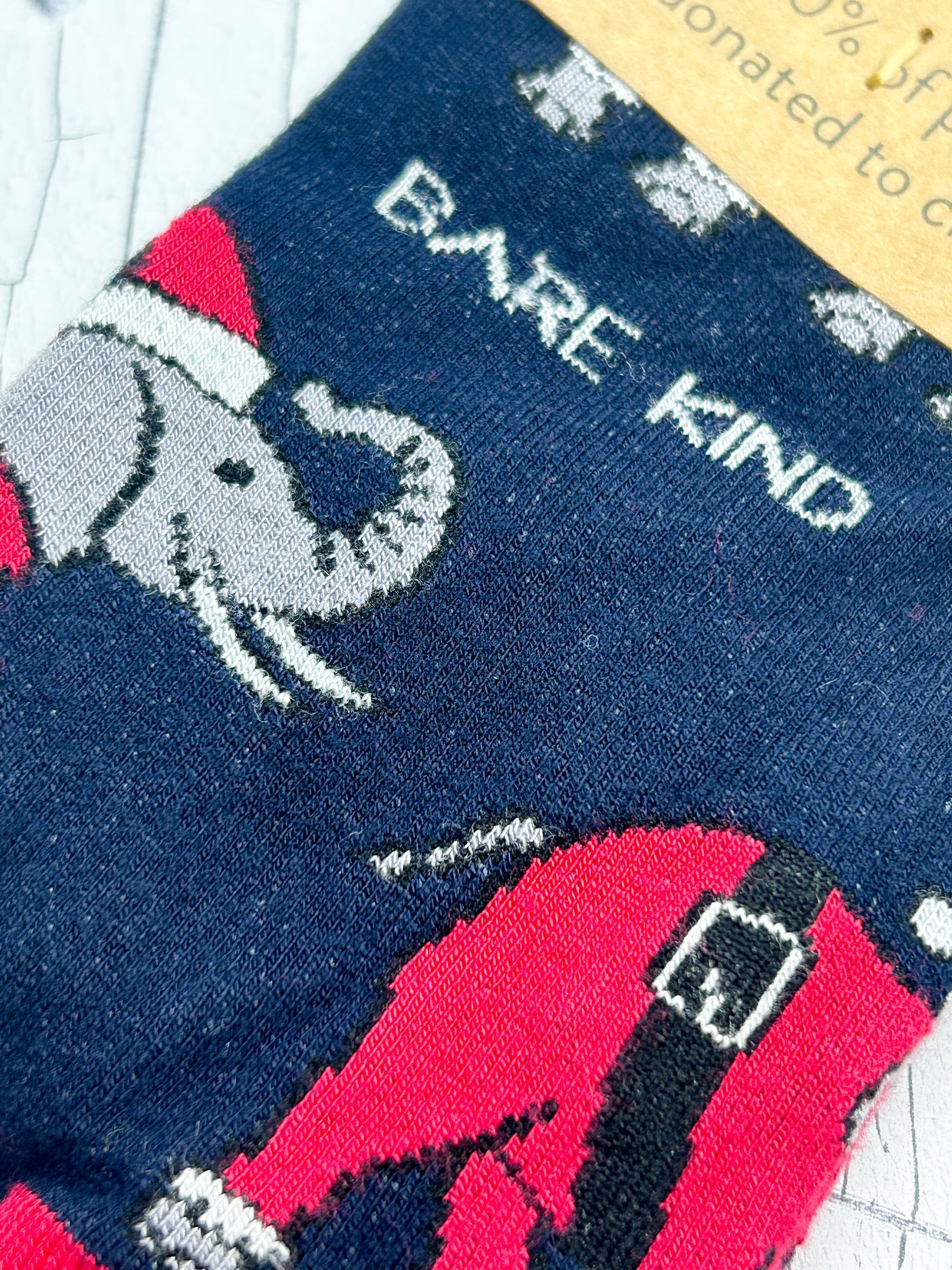 Novelty Christmas socks - Eve & Flamingo