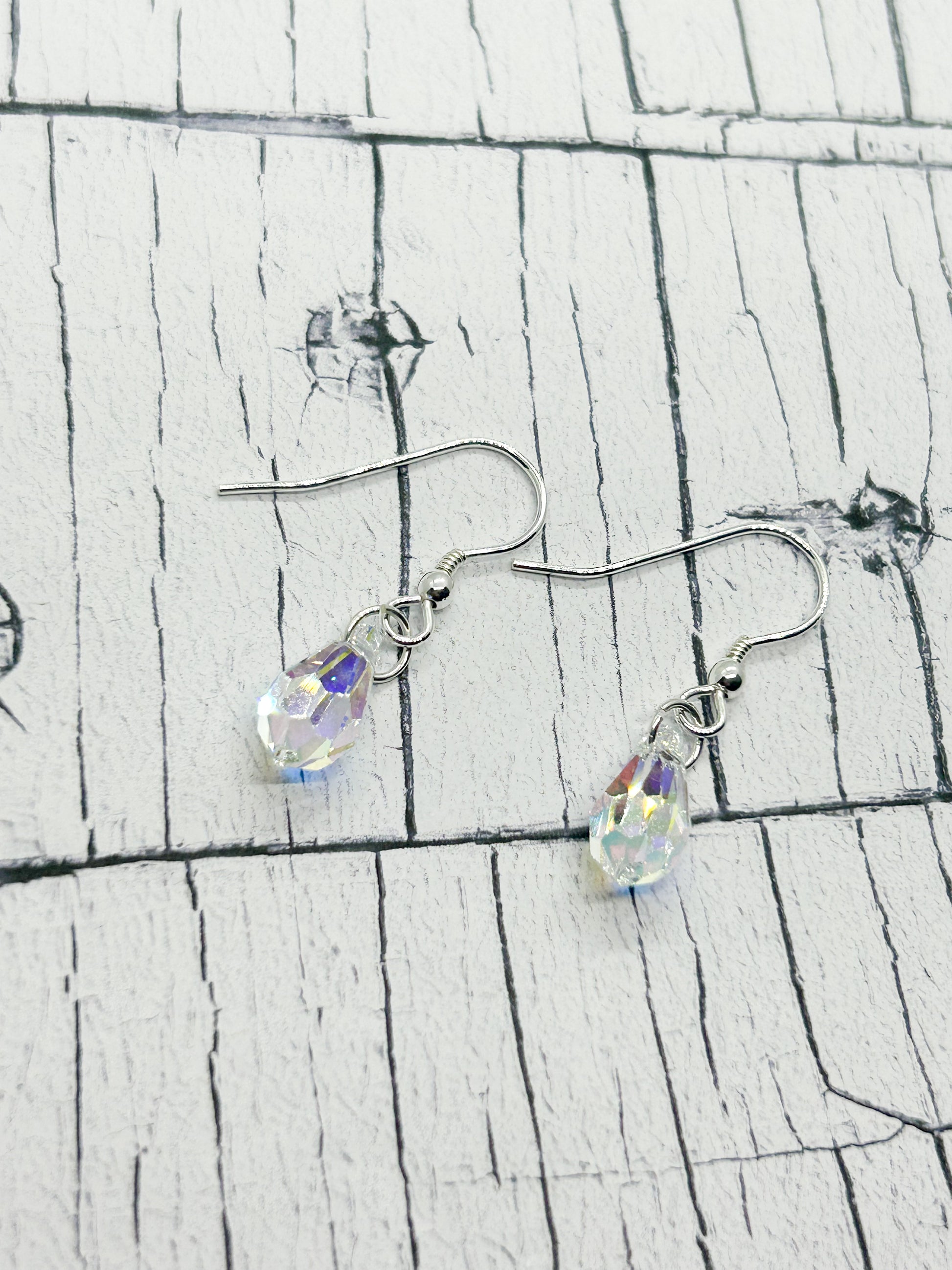 Crystal drop earrings 