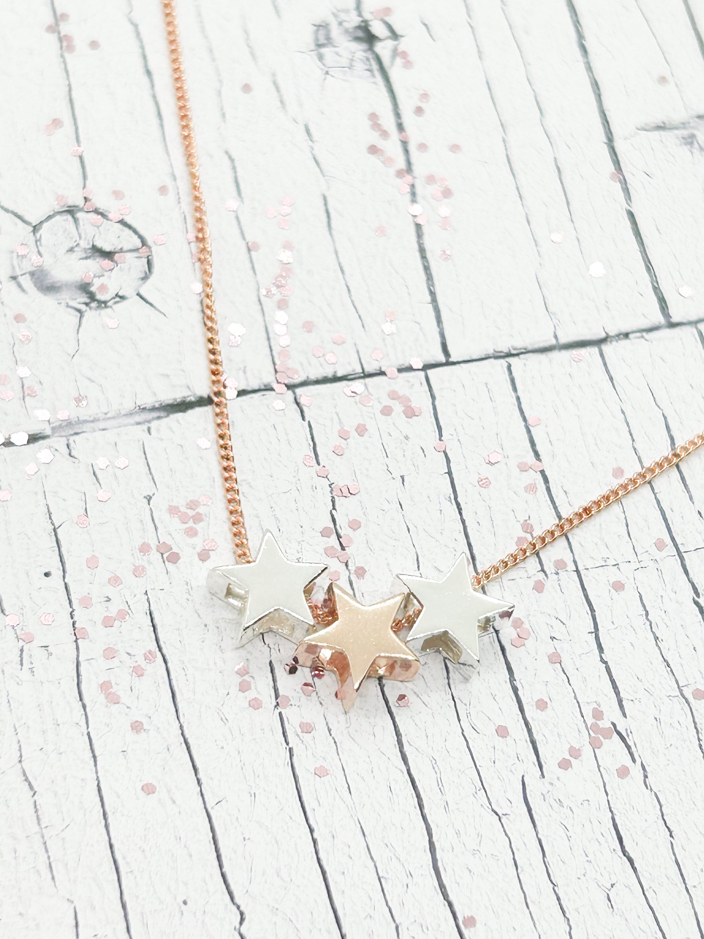 Gold Plated star charm - Eve & Flamingo