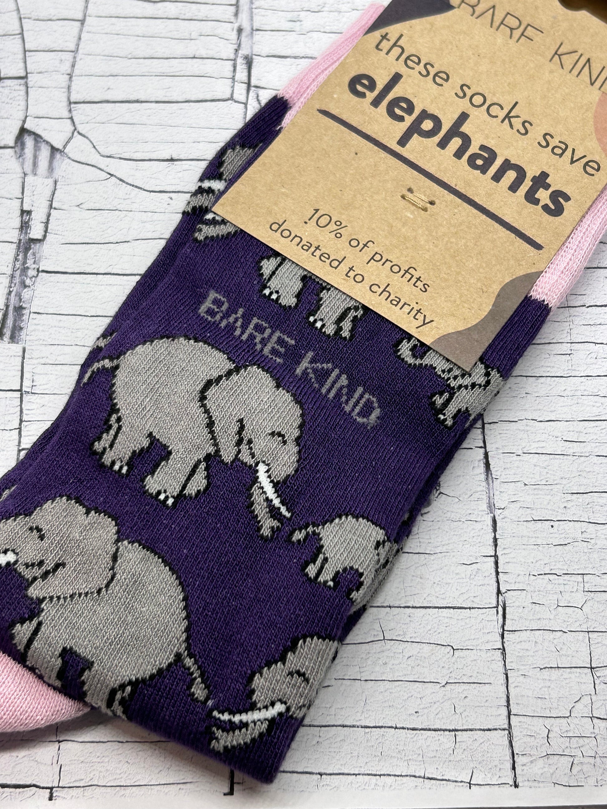 Purple socks - Eve & Flamingo