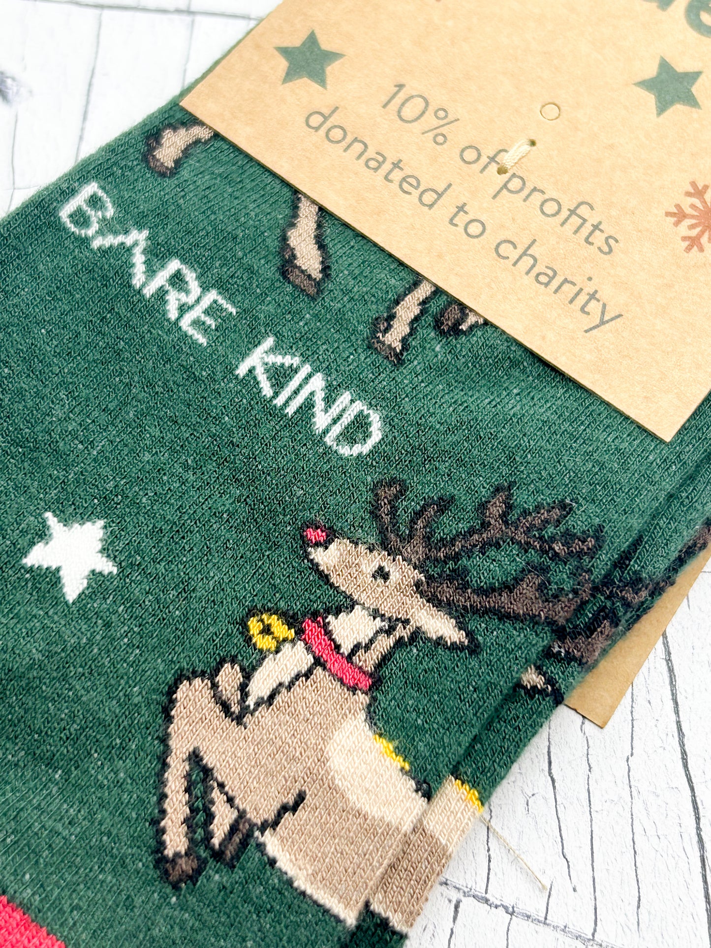 Christmas novelty socks - Eve & Flamingo