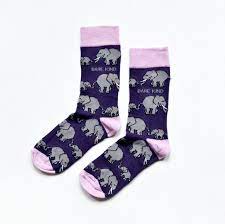 Blue socks - Eve & Flamingo