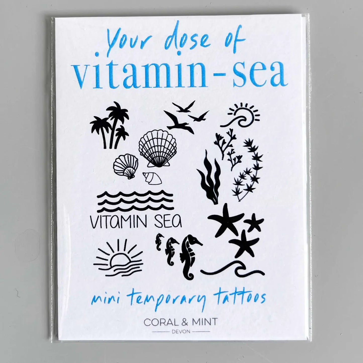 Vitamin Sea - Temporary Tattoos