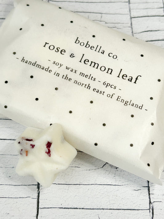 Rose & Lemon Wax melts - Eve & Flamingo