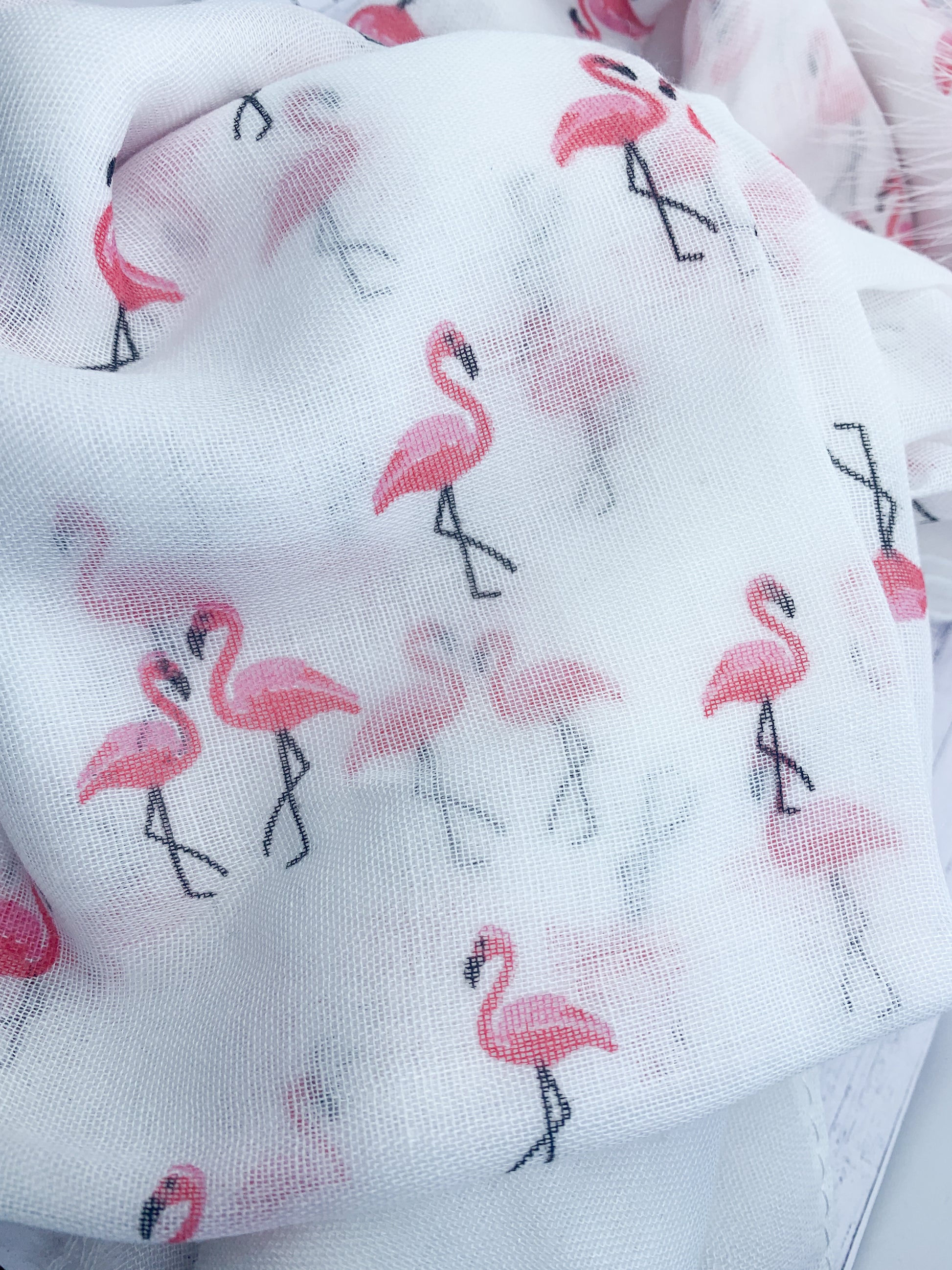 Flamingo scarf - Eve & Flamingo