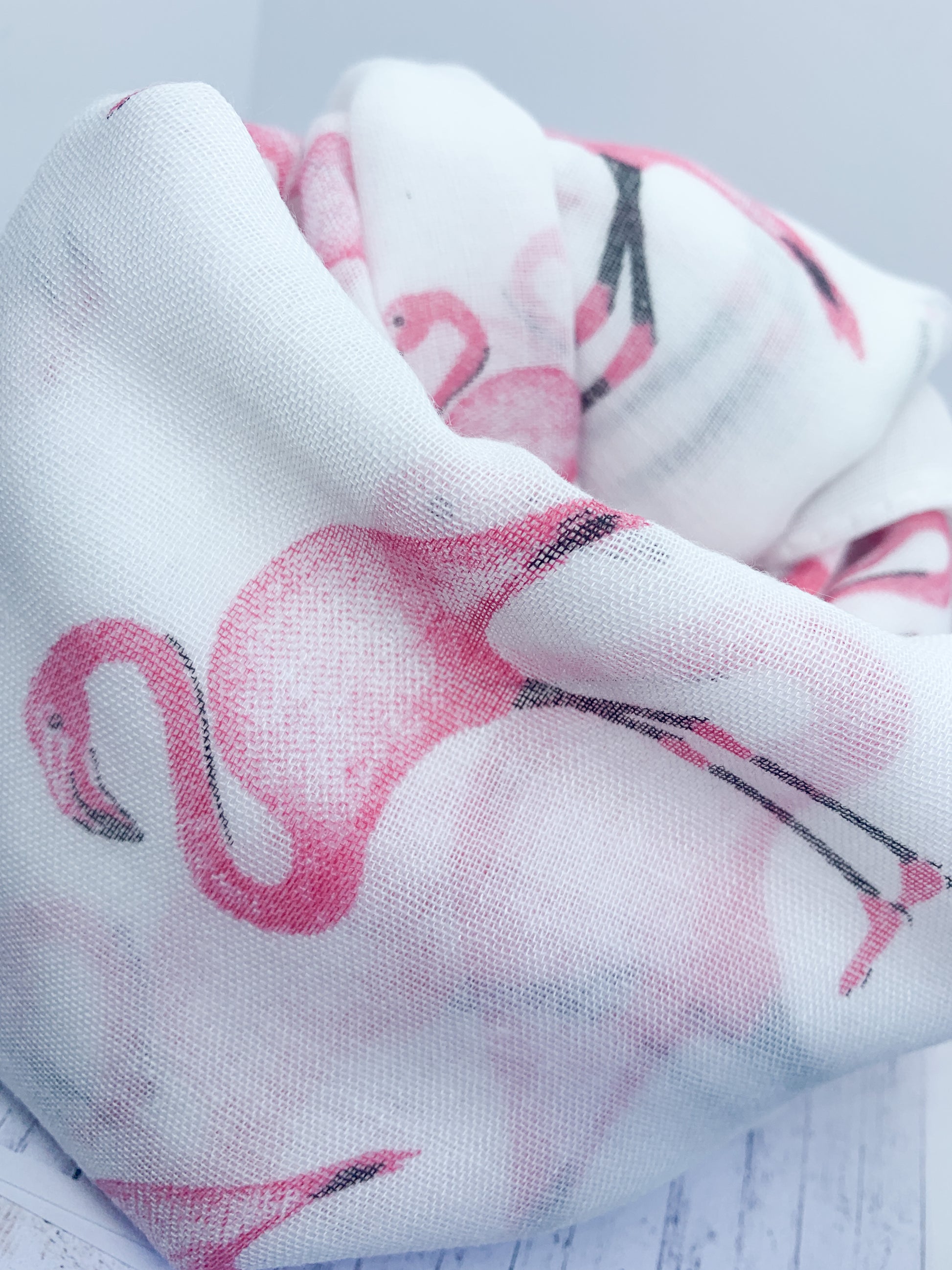 flamingo scarf - eve & flamingo