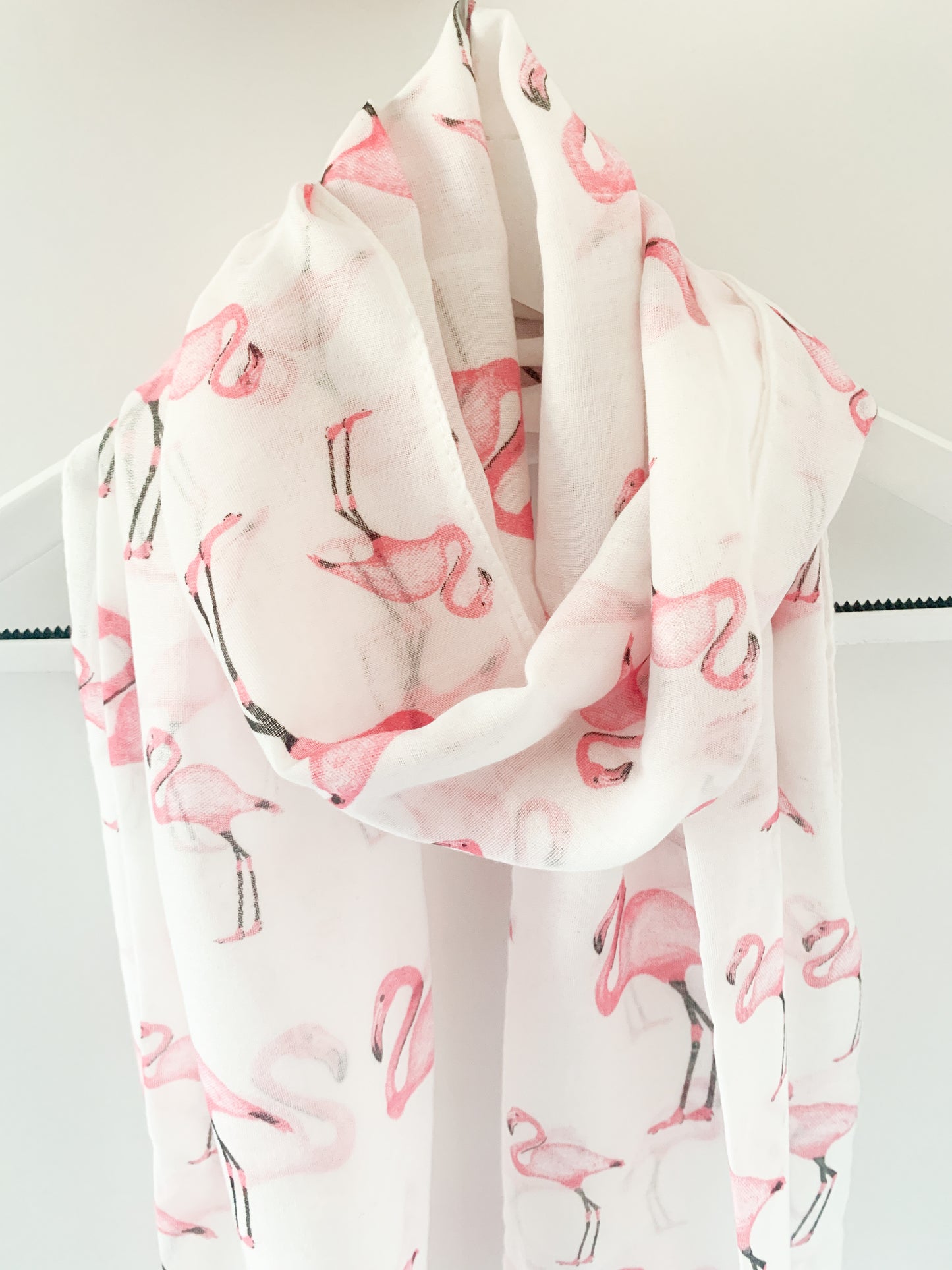 Flamingo summer scarf - Eve & Flamingo