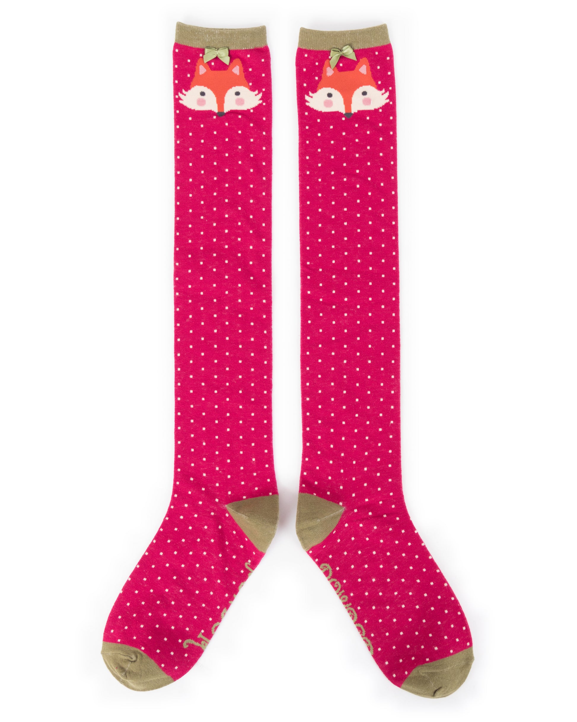 Fox Knee High Socks - Eve & Flamingo